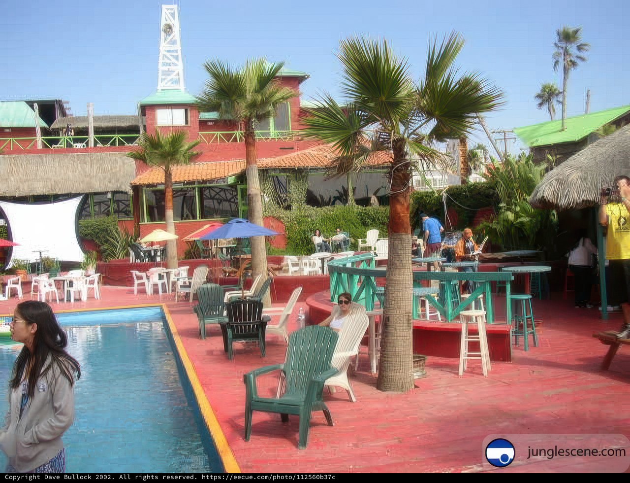 Relaxing by the Pool at Ensenada's Premier Resort