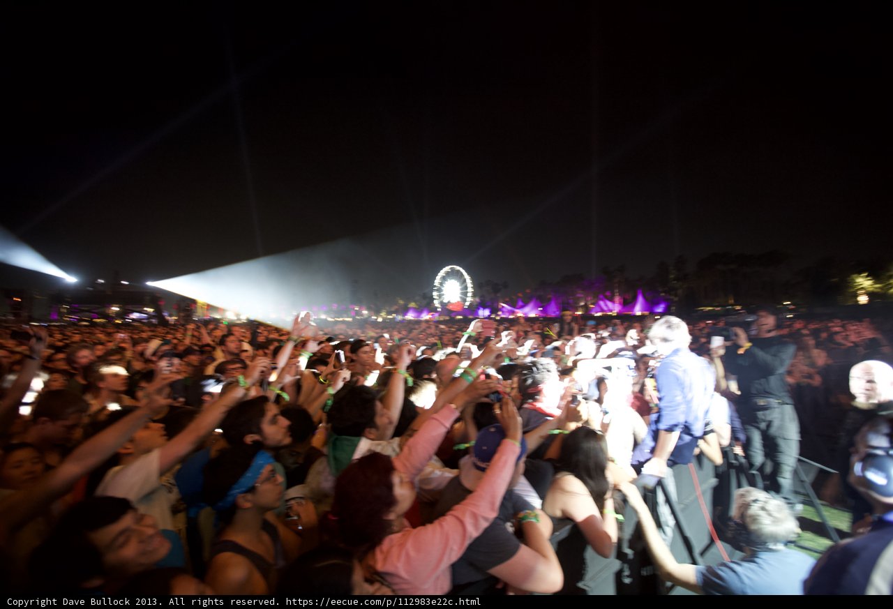Coachella Crowd Goes Wild