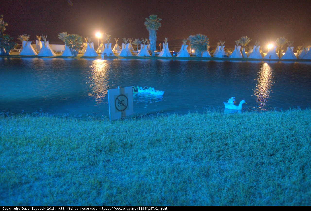 Nighttime Serenity at the Resort