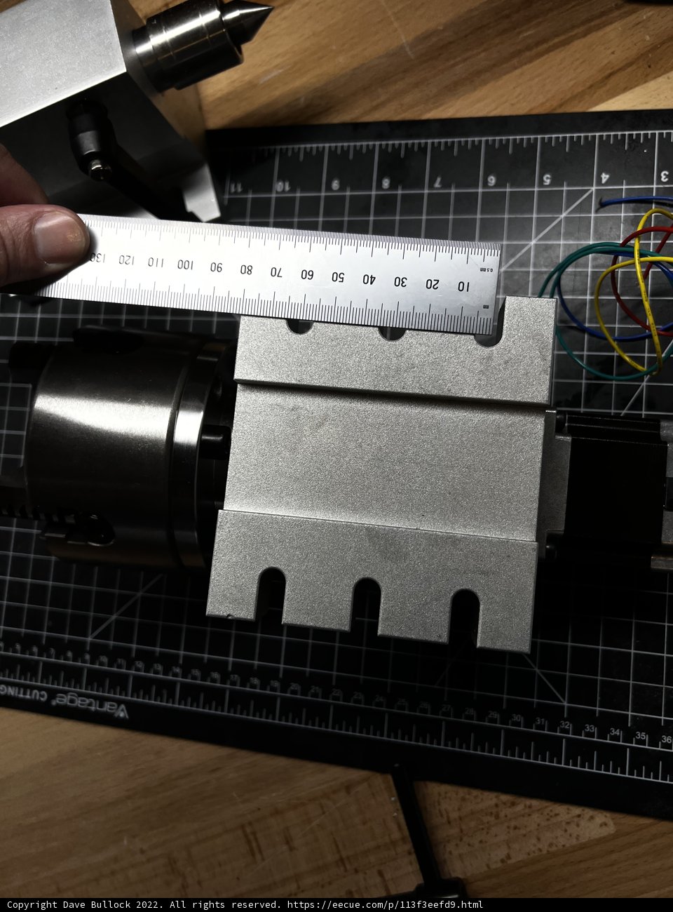 Measuring Metal with a Caliper