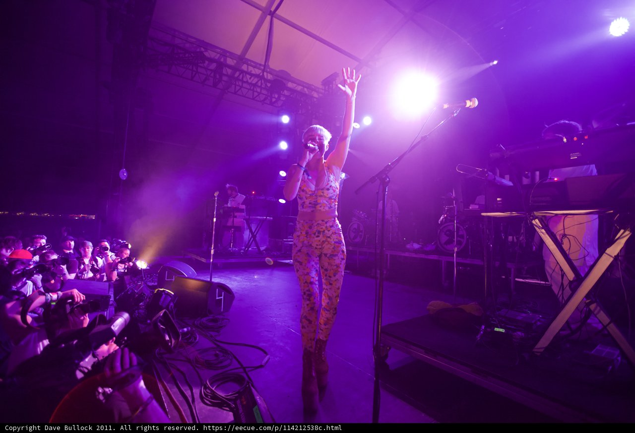Floral Entertainer Takes the Stage at Coachella