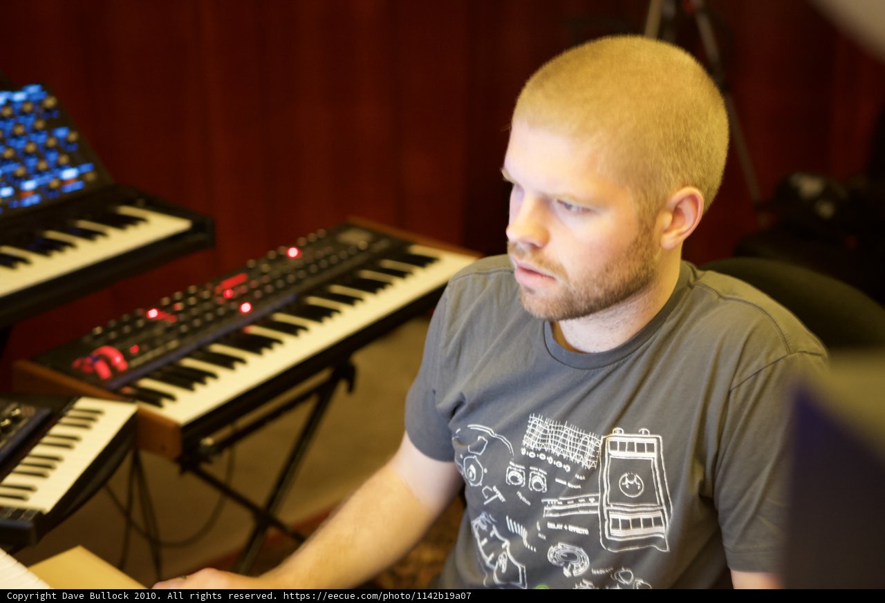 Morgan Page at the Keyboard
