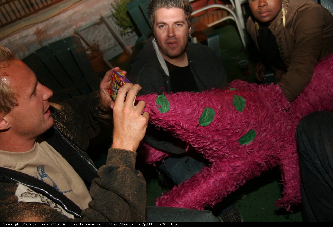 The Jacketed Men and the Pinata