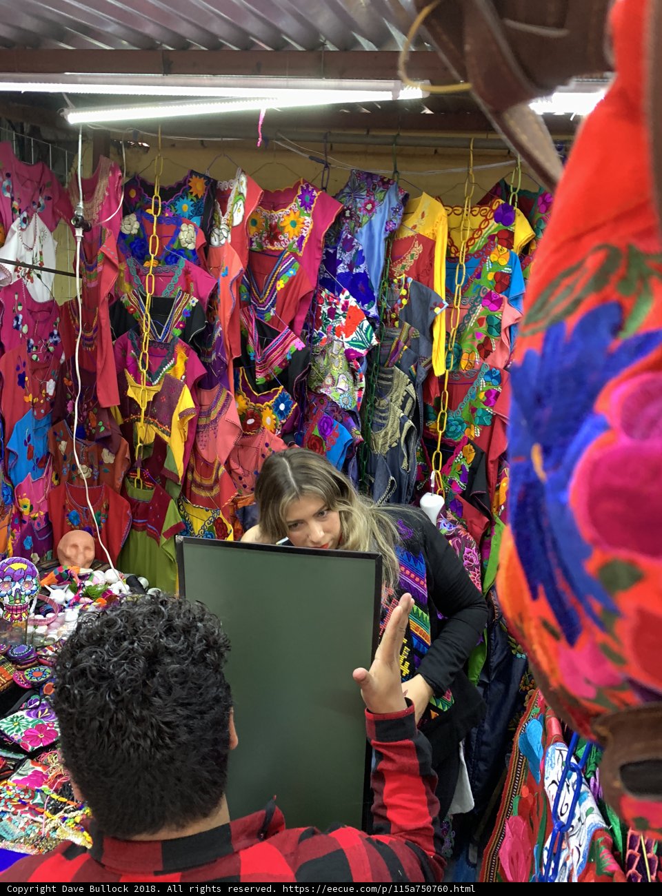 Colorful Attire at the Market