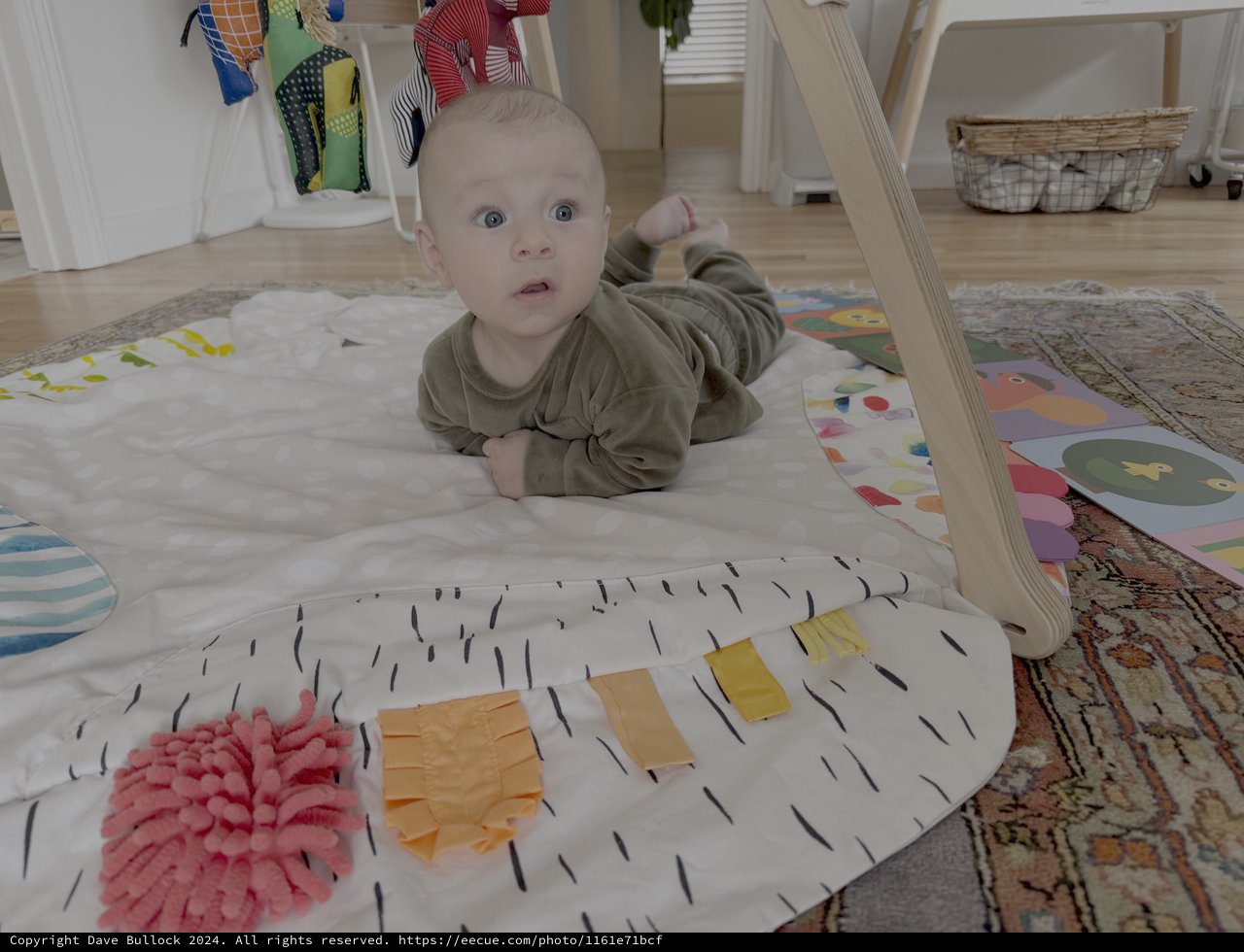 Baby's First Sensory Play Experience at Home