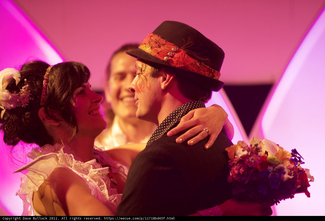 Eternal Tango: A Newlywed Embrace