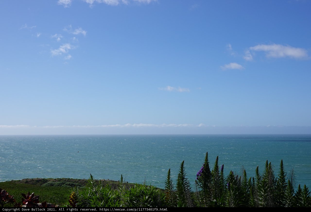 Majestic Overlook of the Ocean