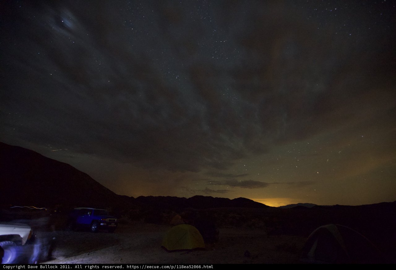 Night Sky Camping Adventure