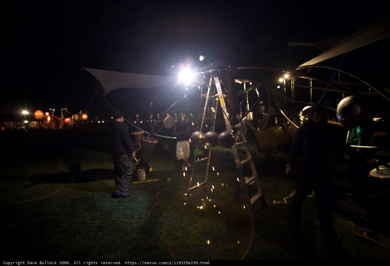 Building the Nighttime Tent