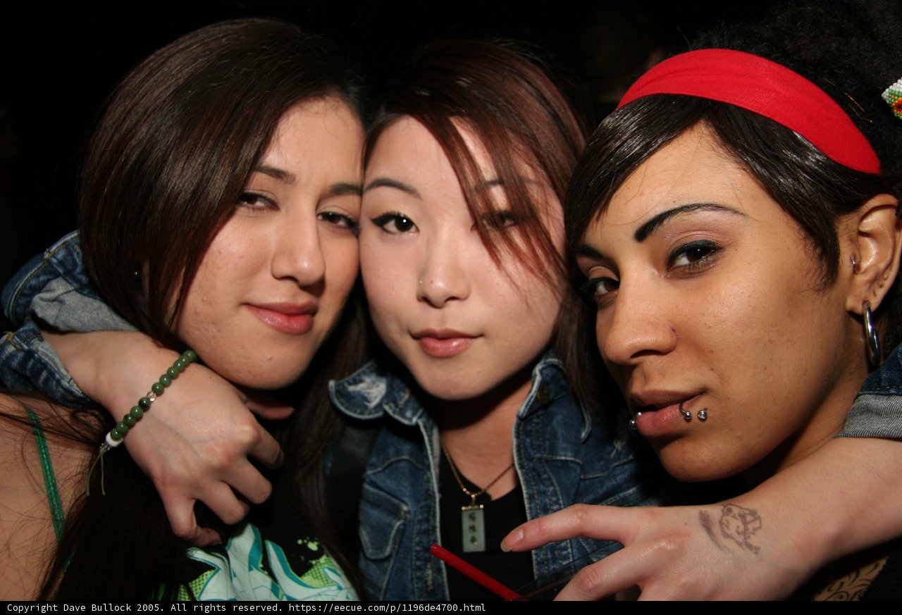 Three Friends at the Party
