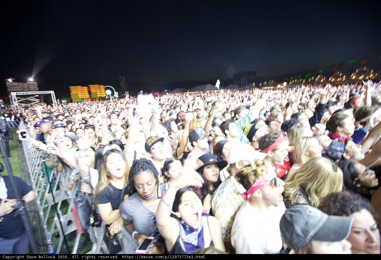 Coachella Crowd Goes Wild