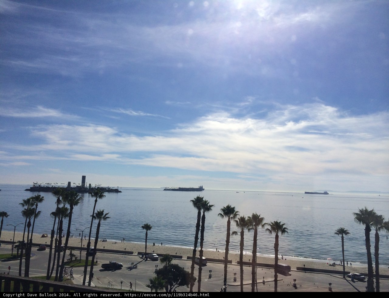 Summer Scenery at Long Beach
