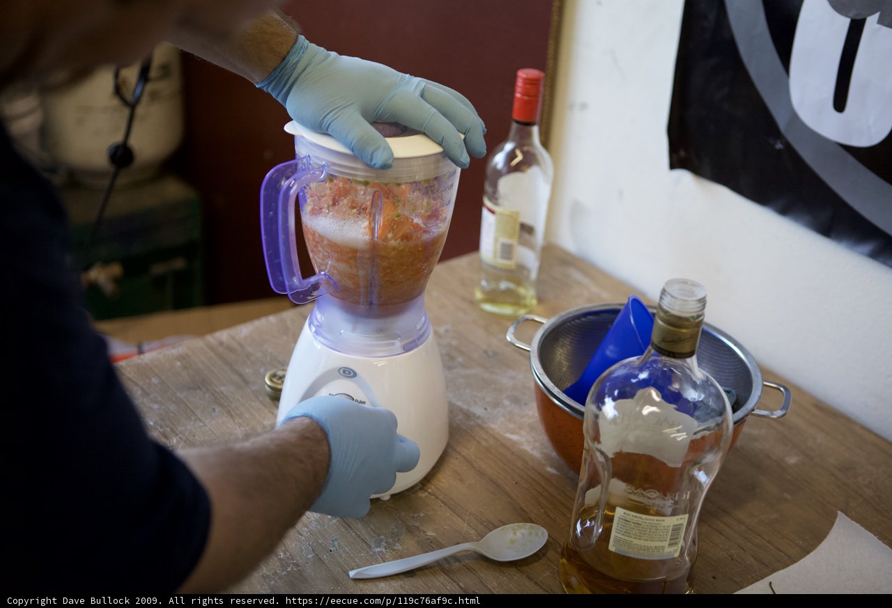 Spicy Habenero Rum Blend