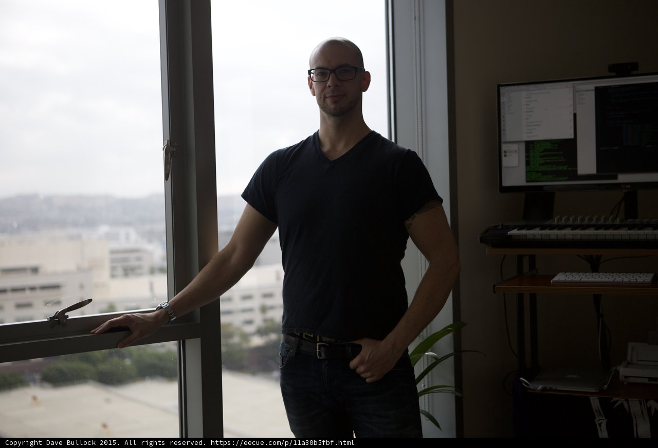 Developer Portrait with MIDI Setup