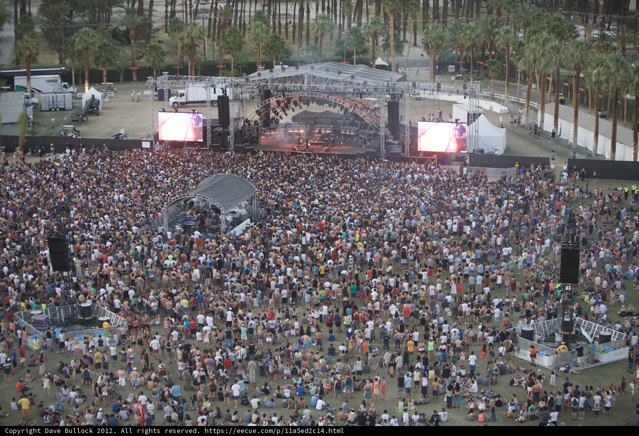 Coachella Concert Crowd