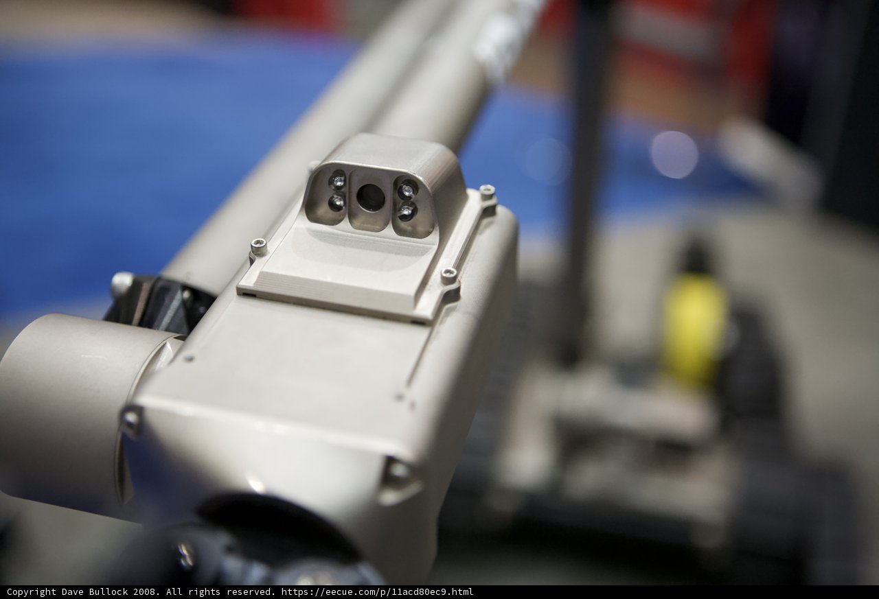 Robotic Arm Camera with Firearms