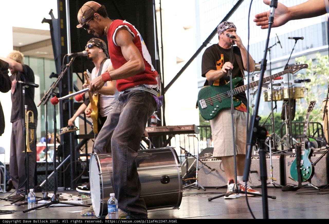 Ozomatli's Groovy Musical Performance