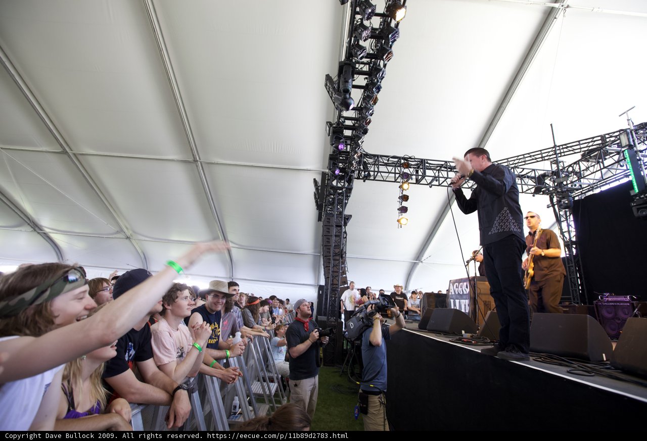 The Man on Stage
