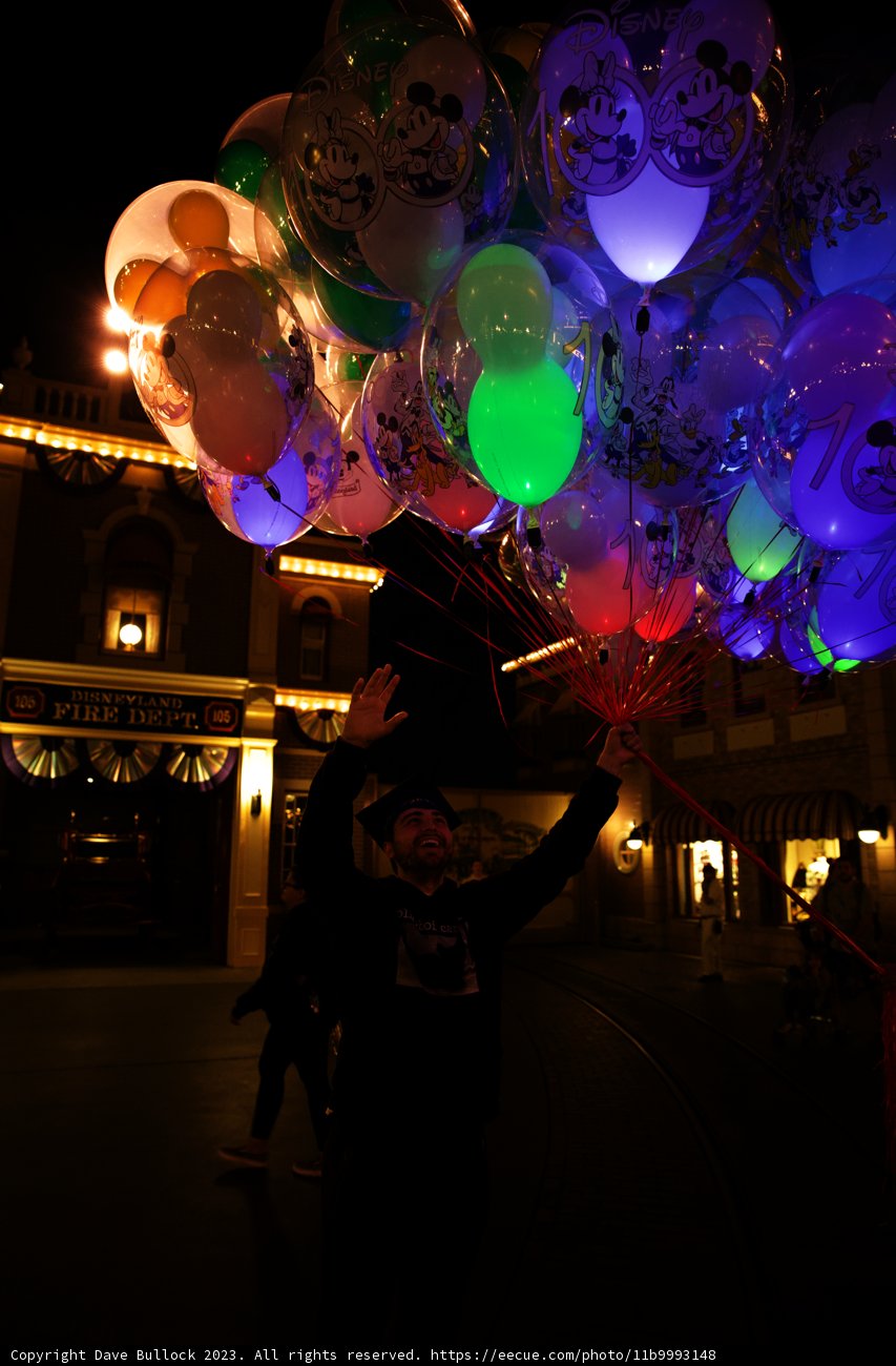 Magical Balloon Night at Disneyland