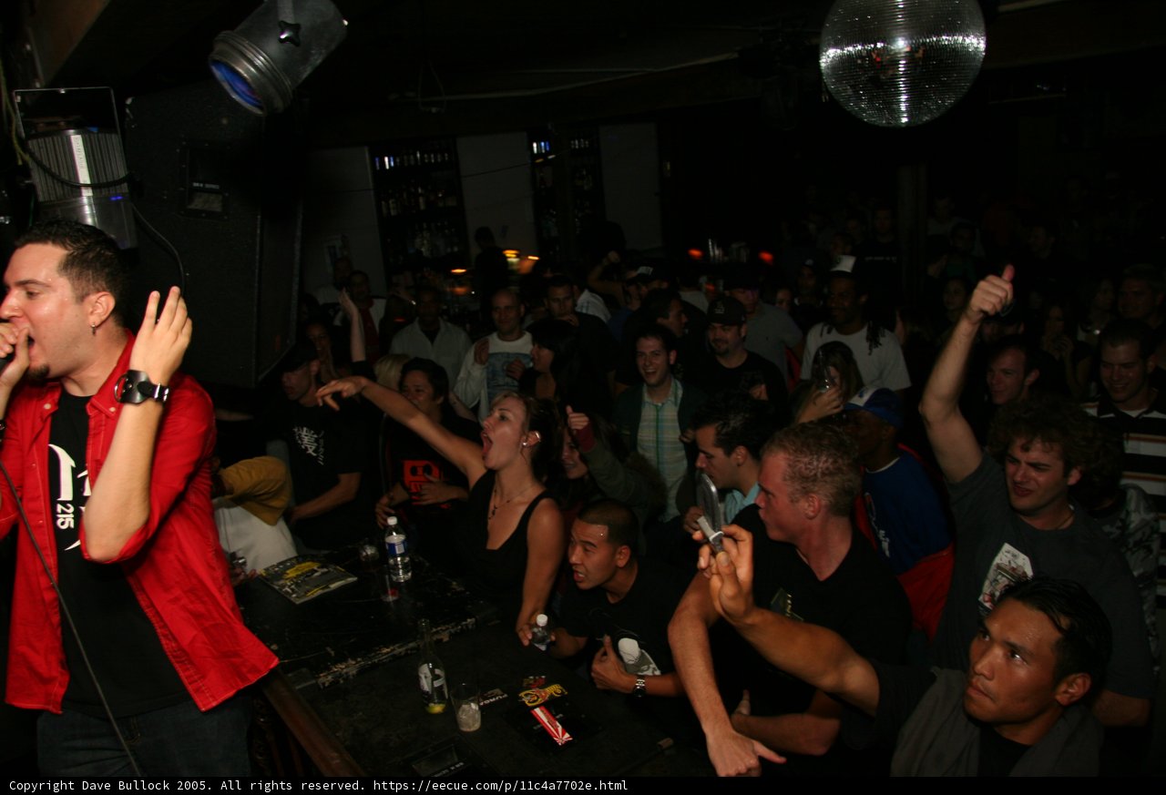 Red Shirt Singer Rocks Nightclub