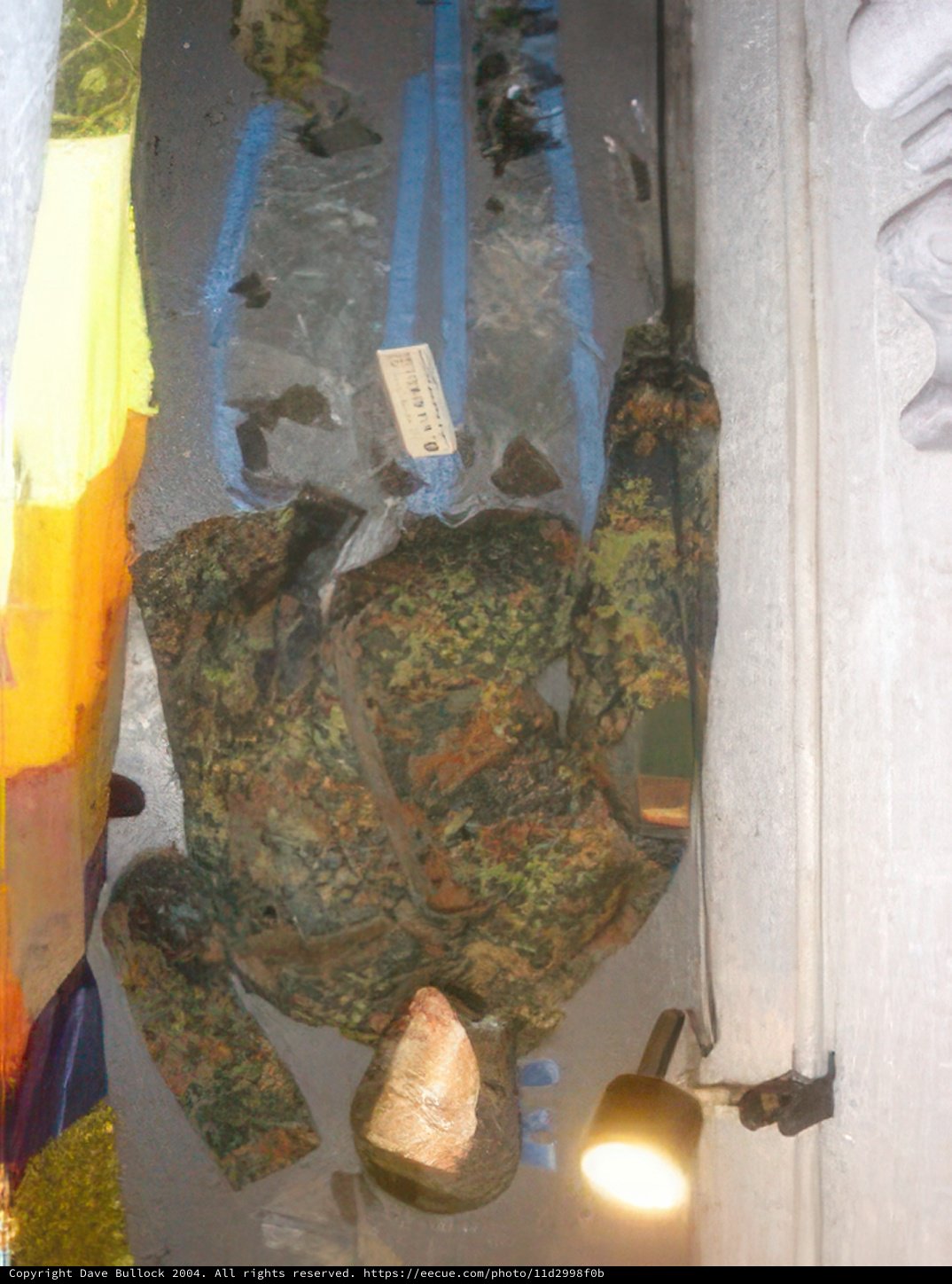 Camouflaged Man Resting