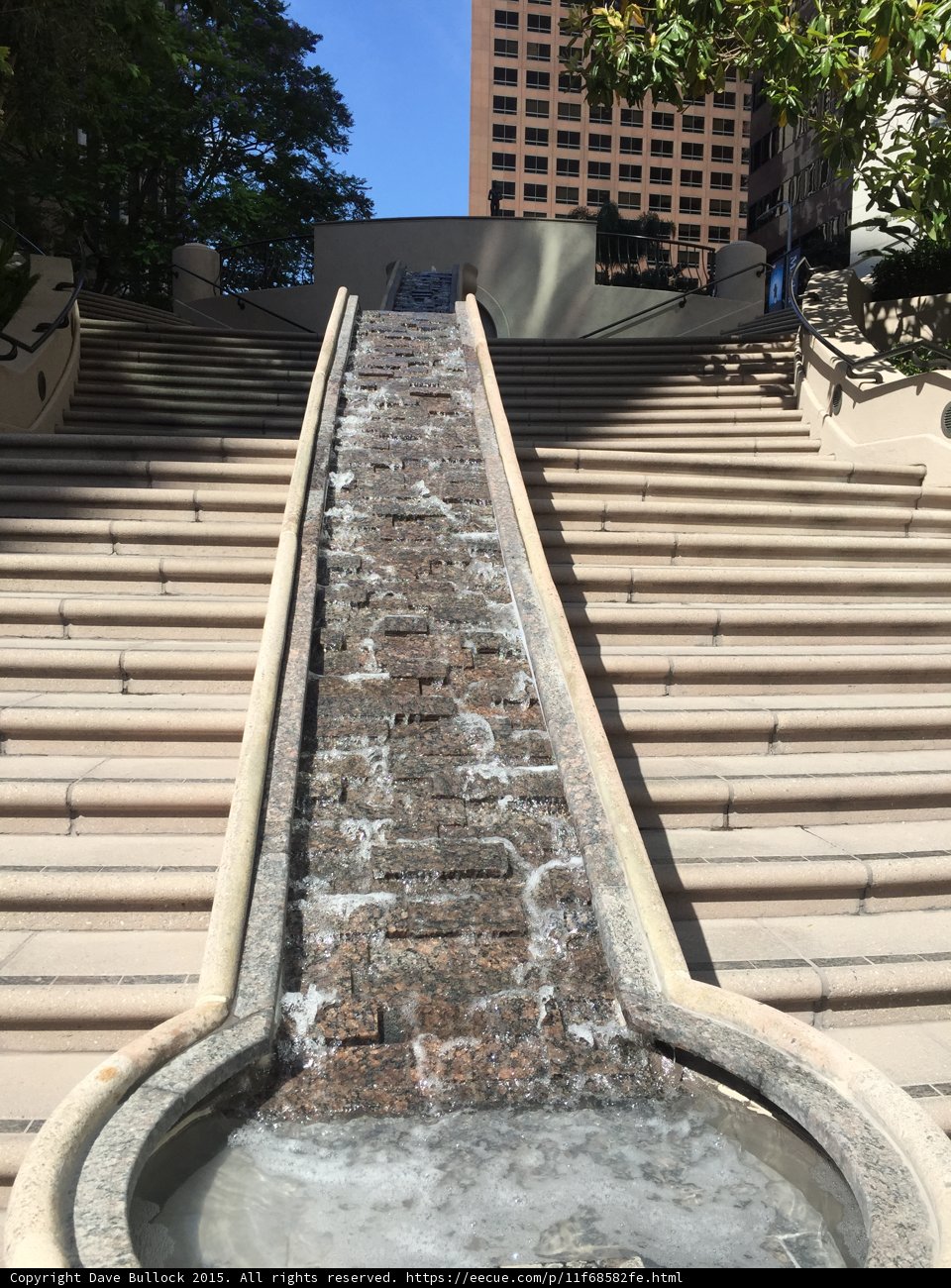 Bunker Hill Steps Fountain
