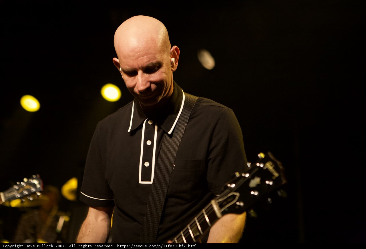 Bald Guitarist Shreds On Stage