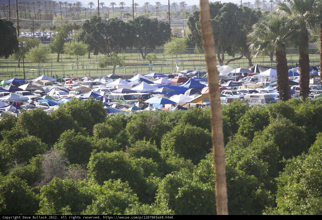 Summer Camping at Coachella