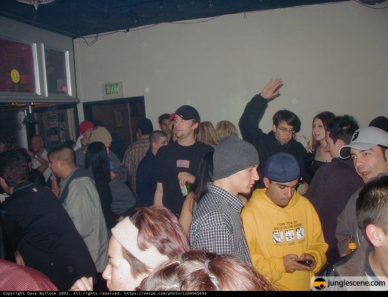 Cell Phone Selfie at Nightclub Party