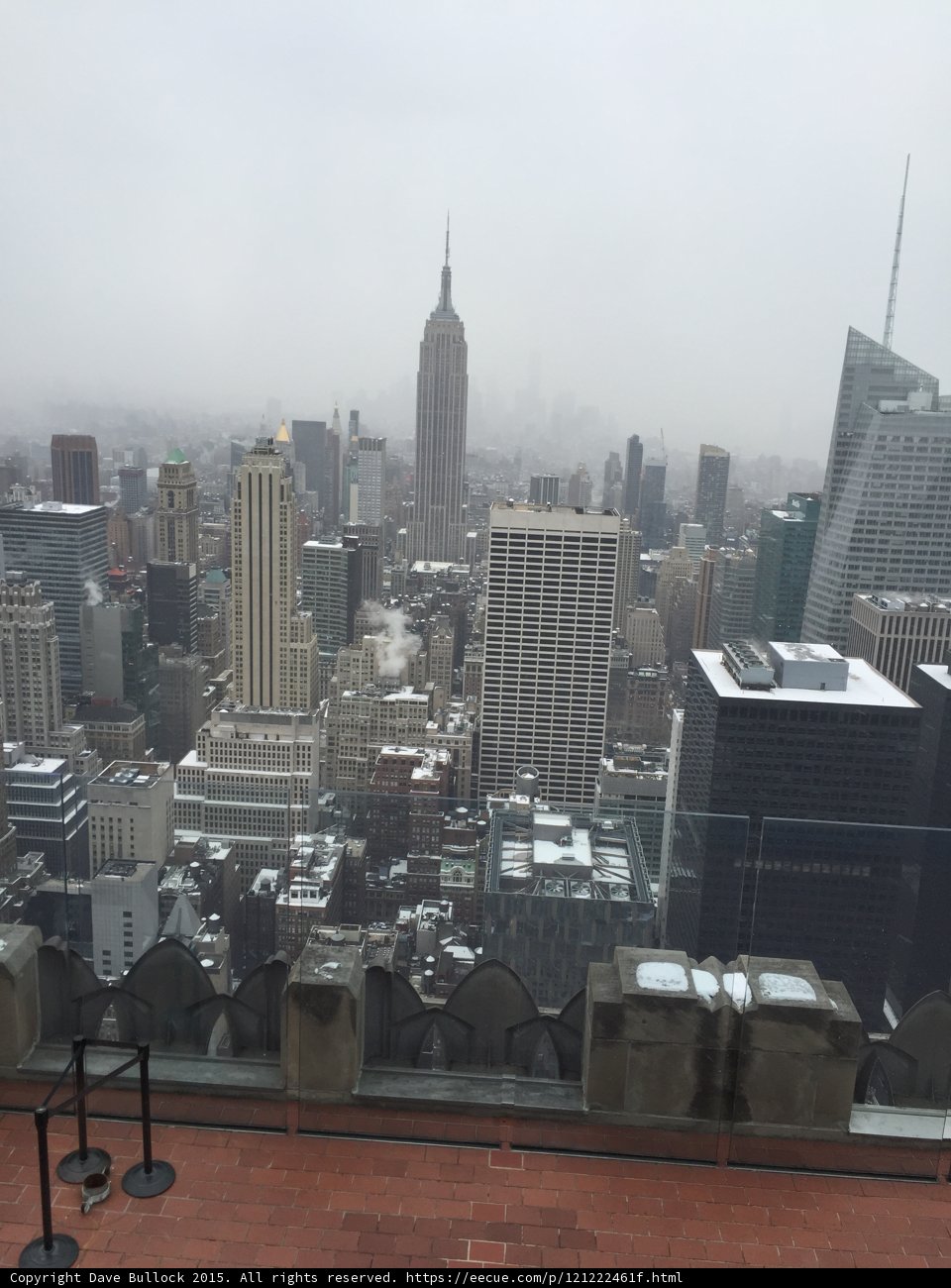 Overlooking Manhattan
