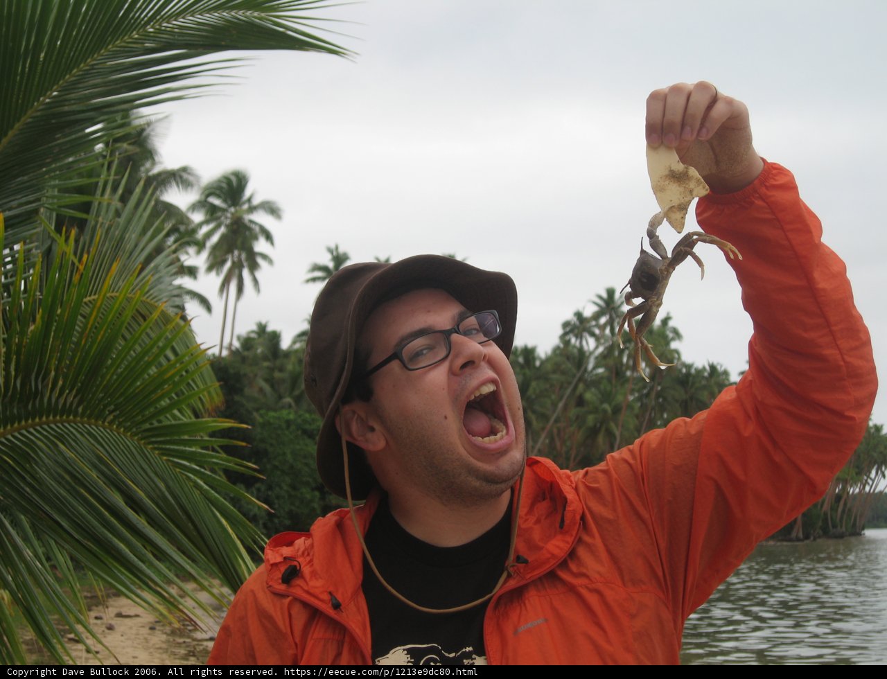 Holding a Fresh Catch