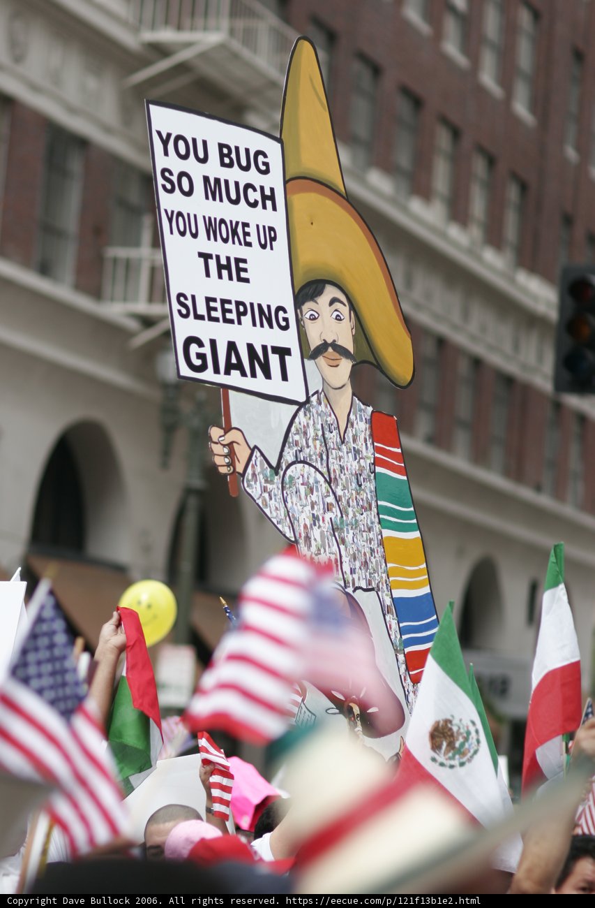 Protest Sign Against Sleeplessness