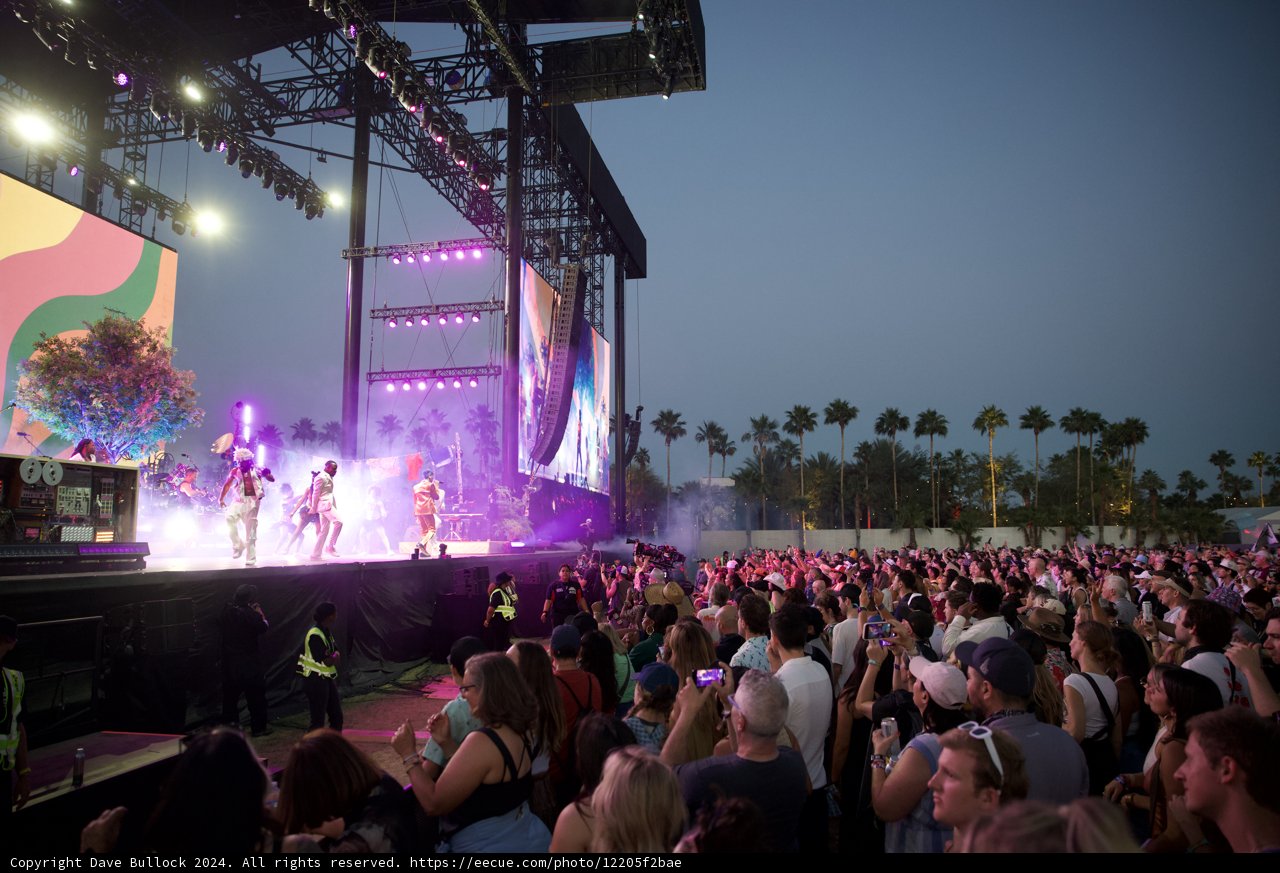Electric Nights Under Palm Trees: Coachella 2024