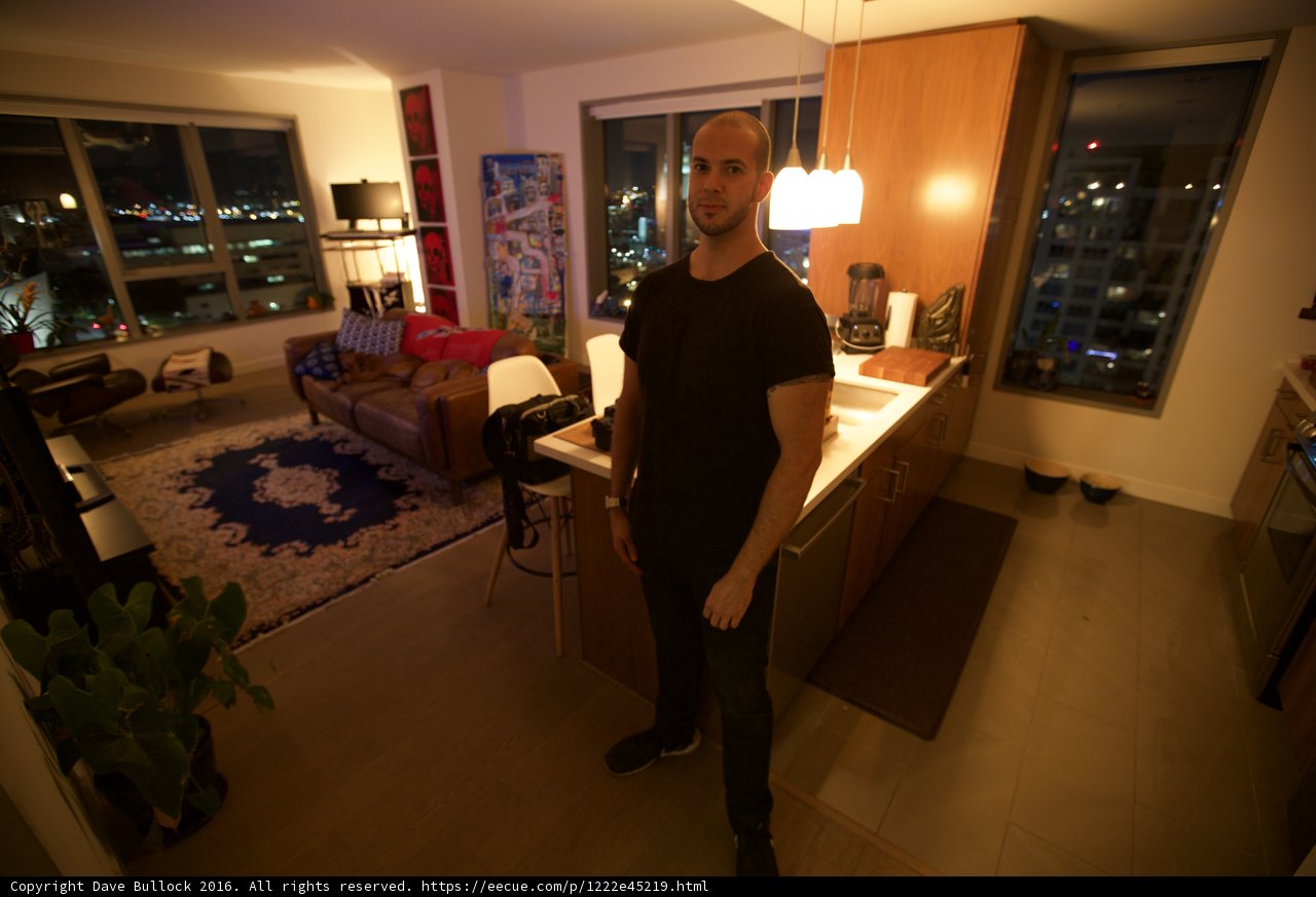 Man in a Cozy Living Room