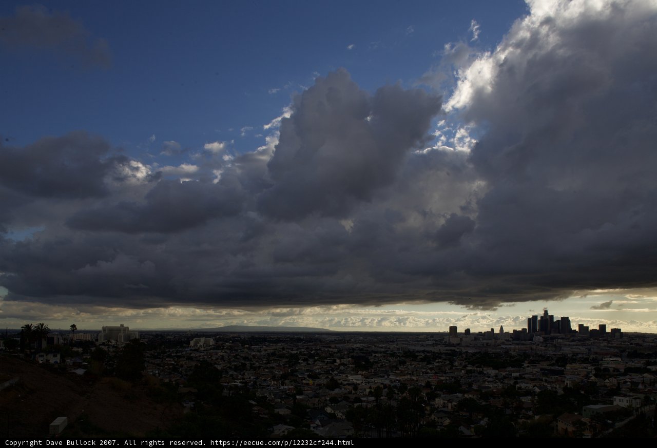 Cloudy Day Cityscape
