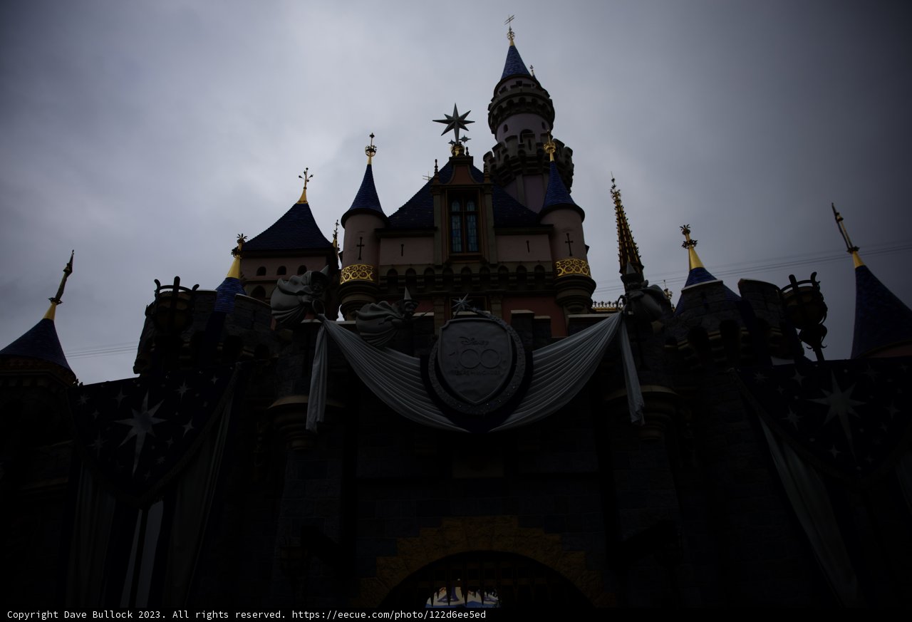 Magical Clouds Over Disneyland Castle