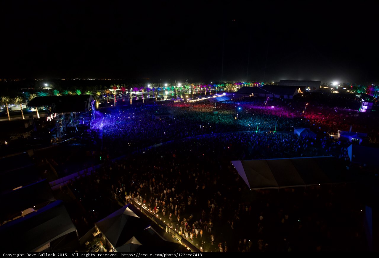 Nighttime Revelry at Coachella