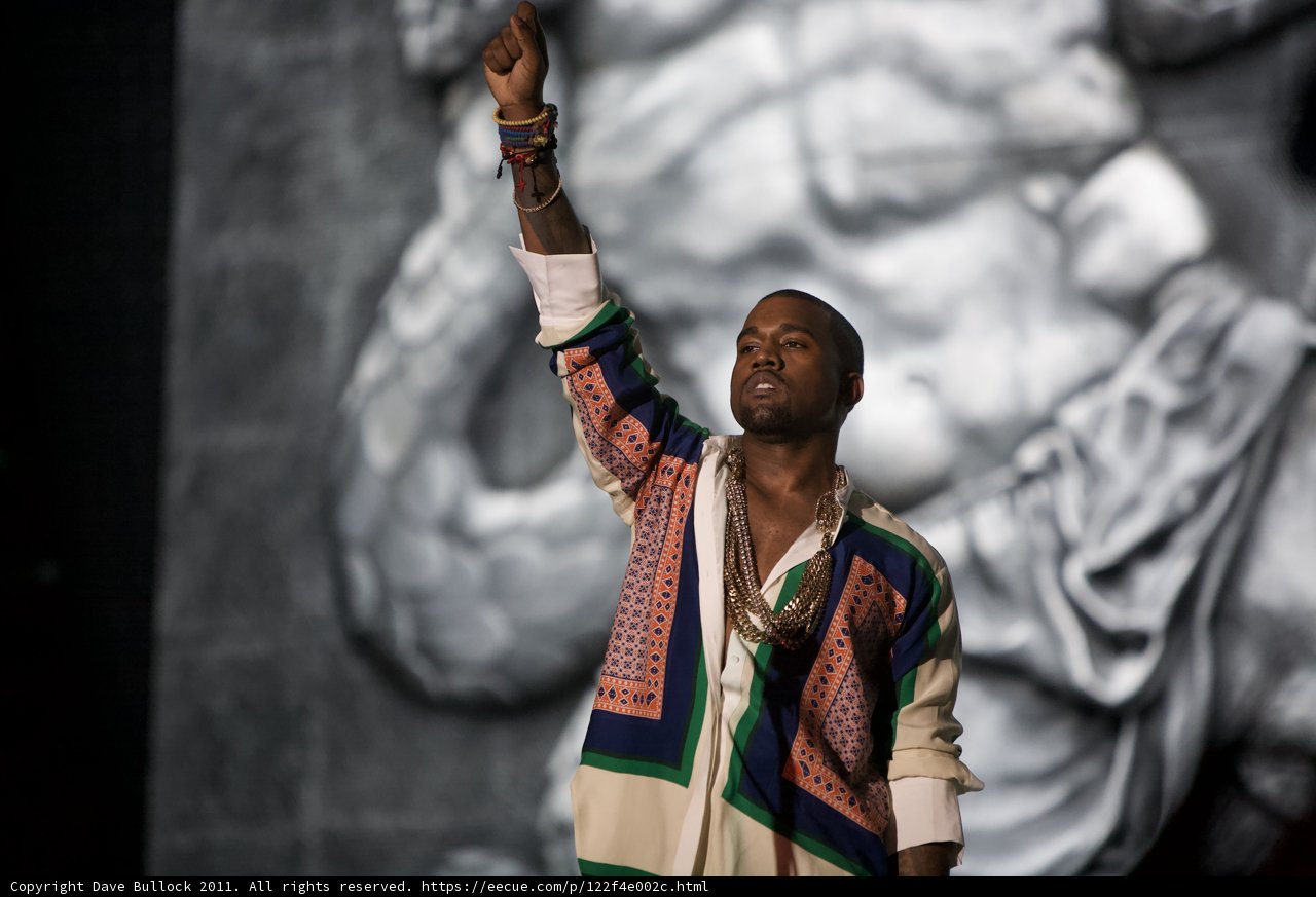 Triumphant Kanye at 2012 Grammy Awards