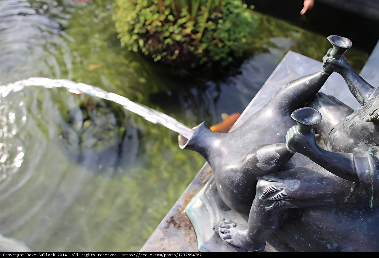 Monkey Fountain Sculpture