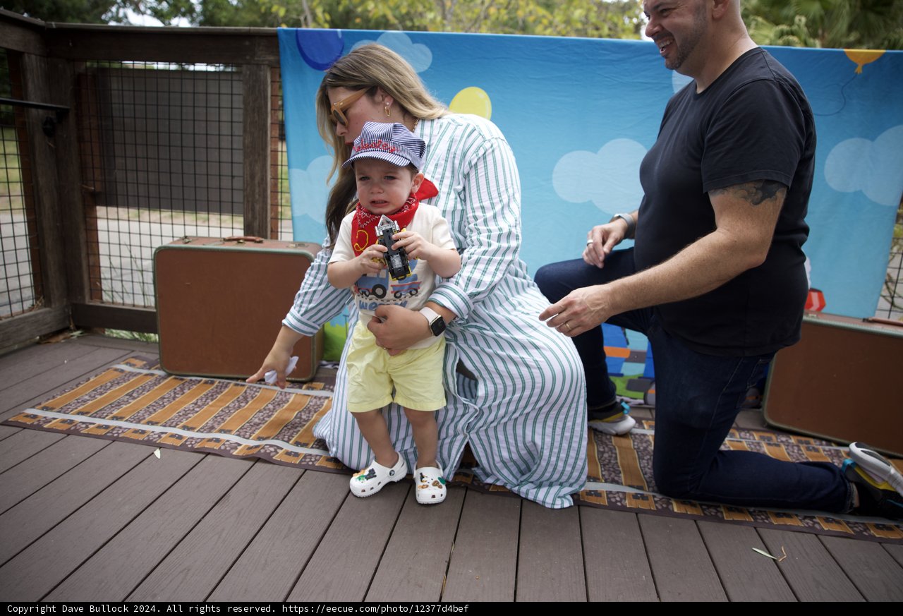 Celebrating Wesley's Second Birthday