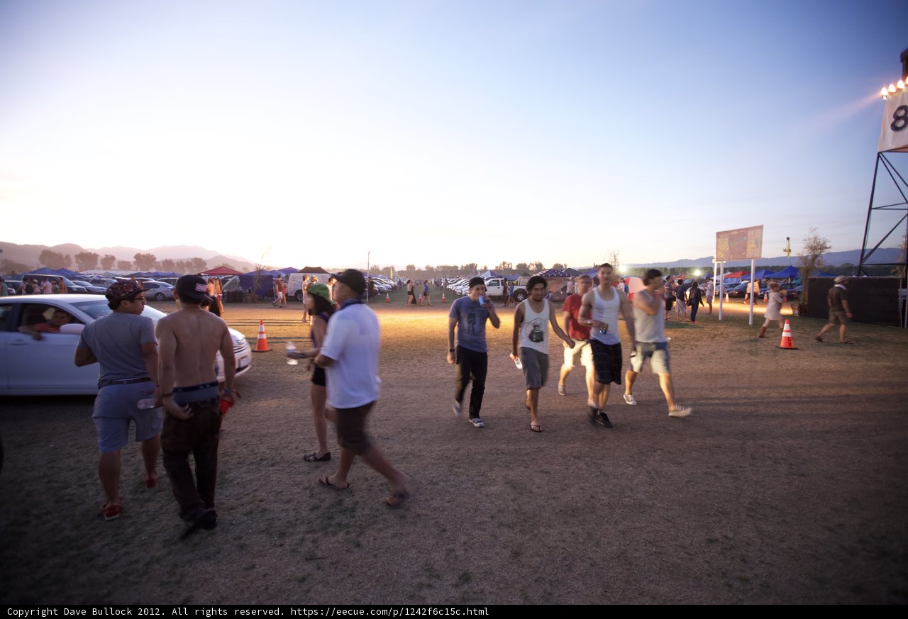 Walking through the Crowd