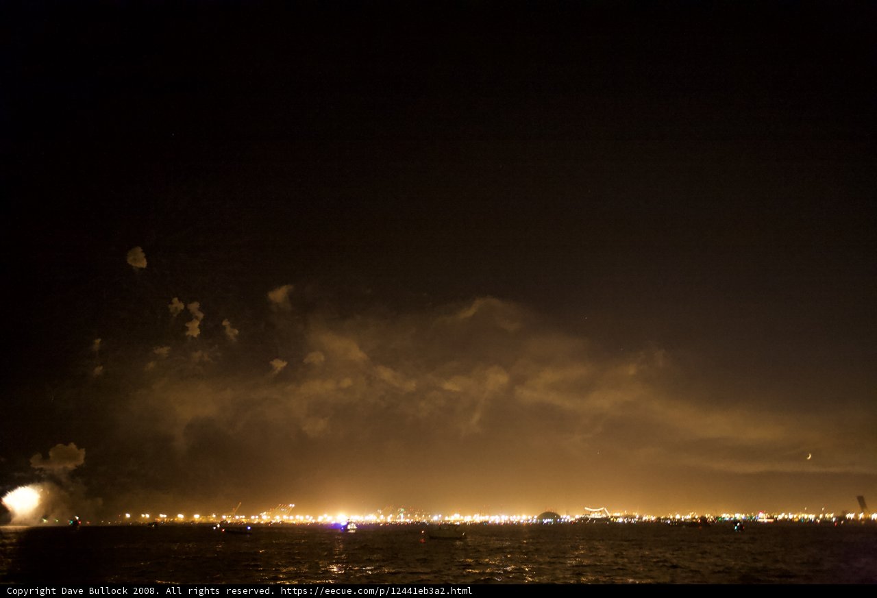 Fireworks Spectacular over the Bay