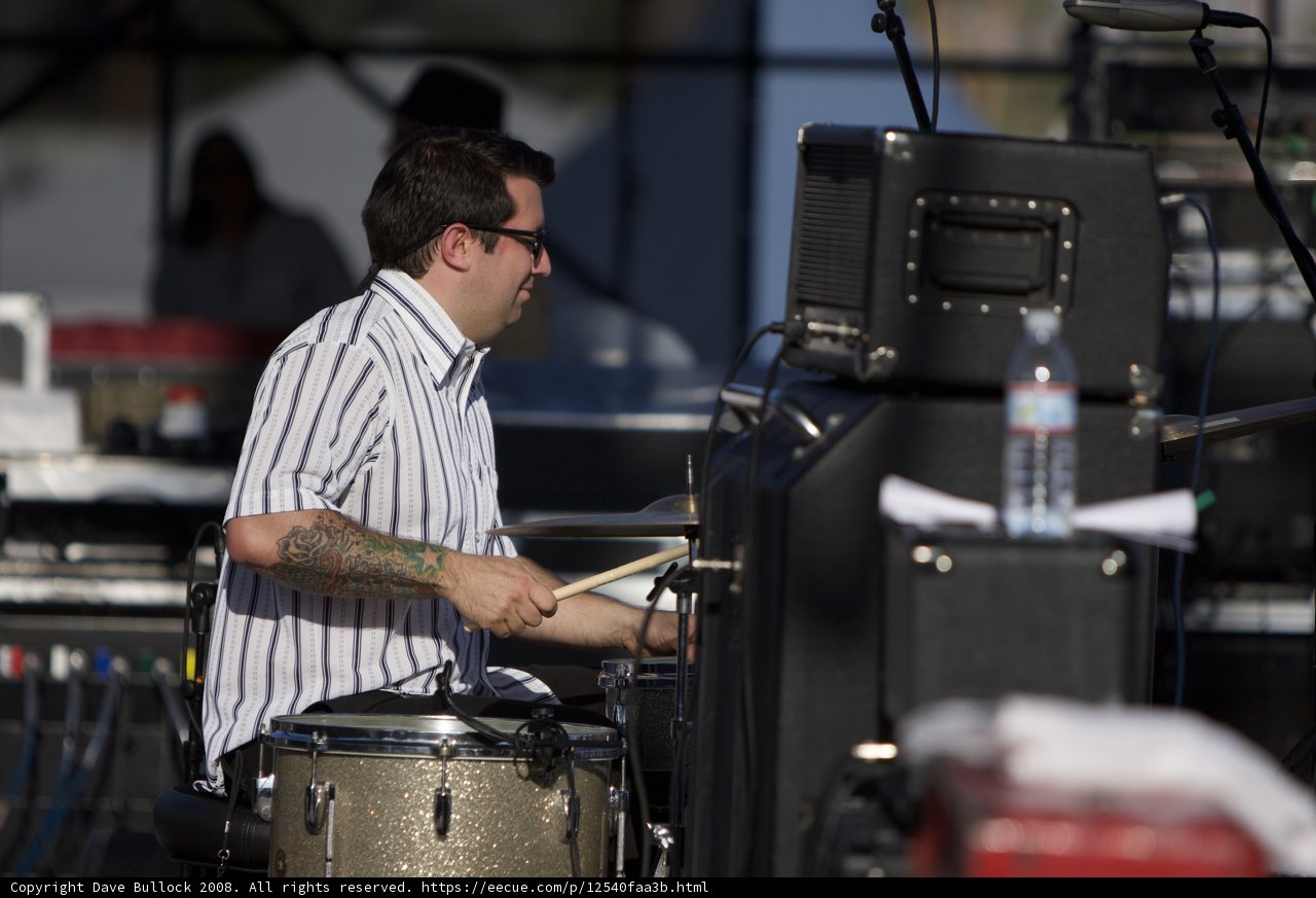 Drumming with Inked Arms