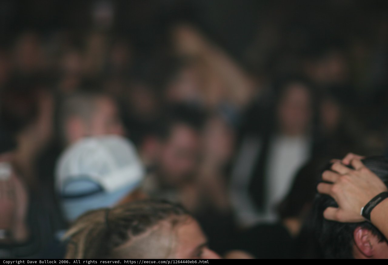 Blurred Crowd at Concert
