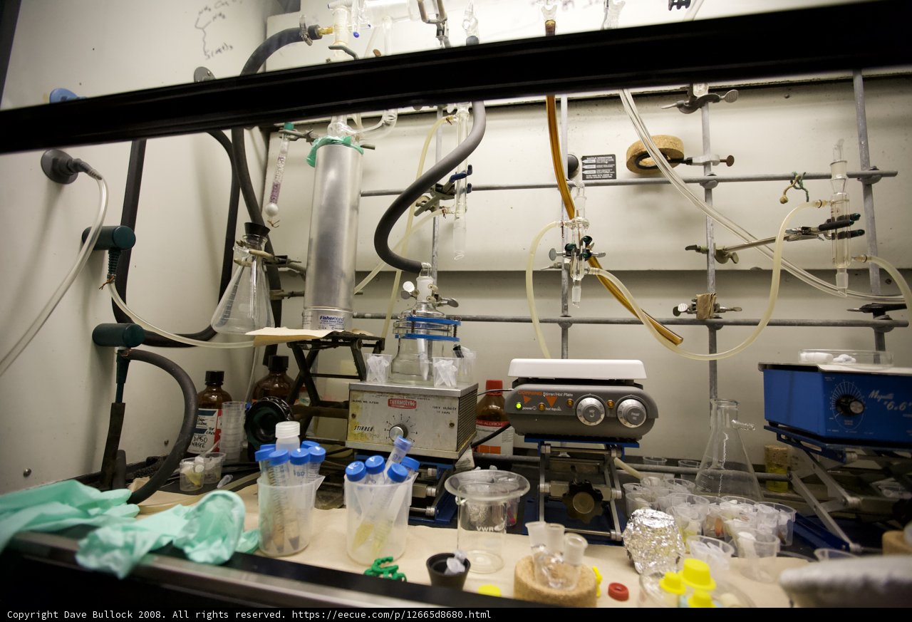 Equipment Galore in the UCLA Nanomachines Lab