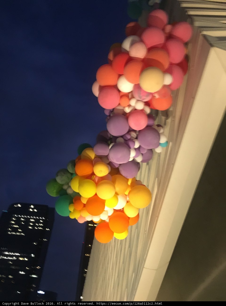Bright Balloon Spheres