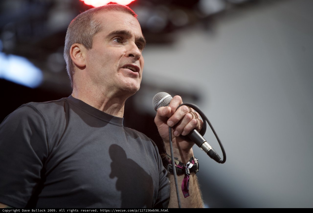Henry Rollins on Stage