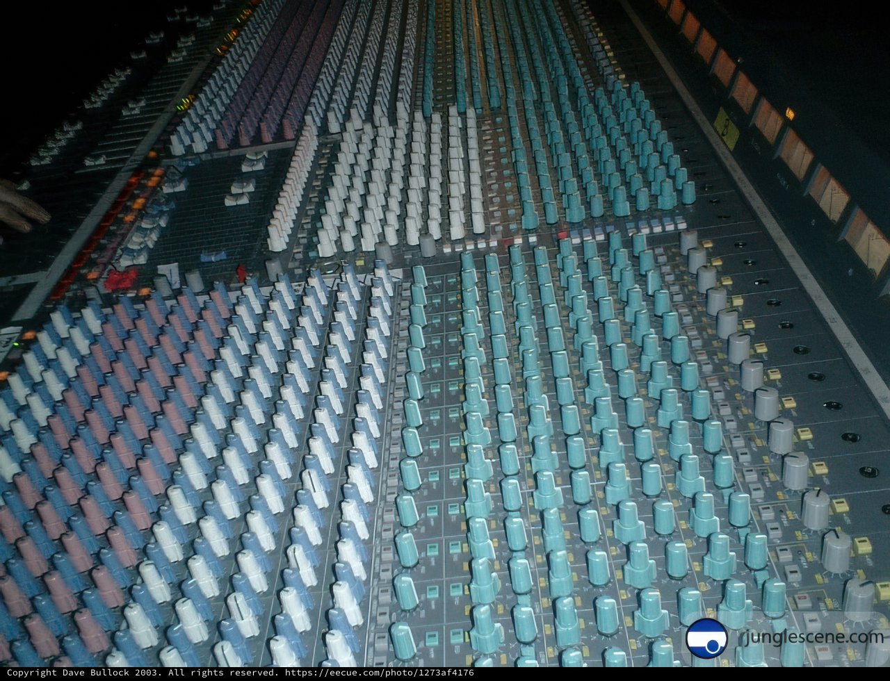 Studio Sound Mixing Board