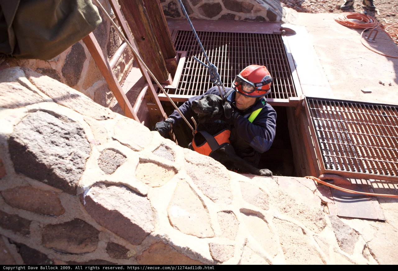 Mine Rescuer Prepares for Mission