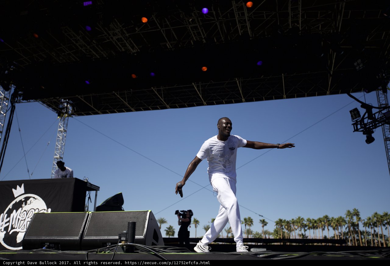 Stormzy Rocks the Stage at Coachella 2017